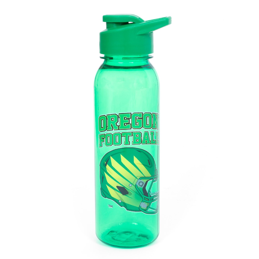 Arched Oregon, RFSJ, Inc., Green, Water Bottles, Plastic, Home & Auto, Football, 24 ounce, Lid, 959086